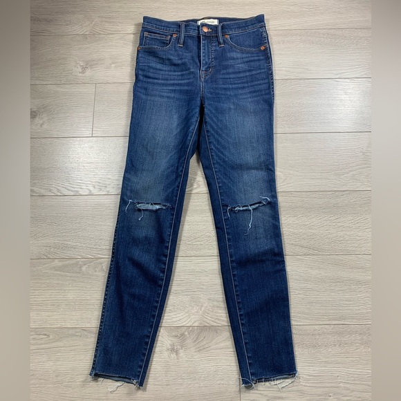 Madewell 10” High Rise Skinny Jeans - Picture 3 of 16